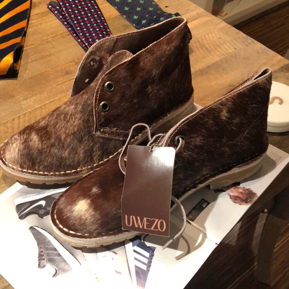 Uwezo shoes bought in Kenya - one of a kind